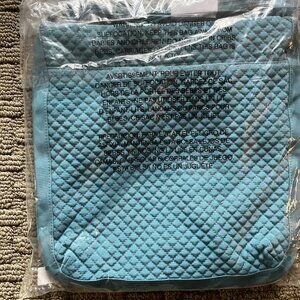 Vera Bradley Triple Zip Crossbody Seashore Blue - NEW with tags
